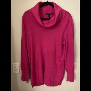Lauren by Ralph Lauren Hot Pink long Sweater size XL